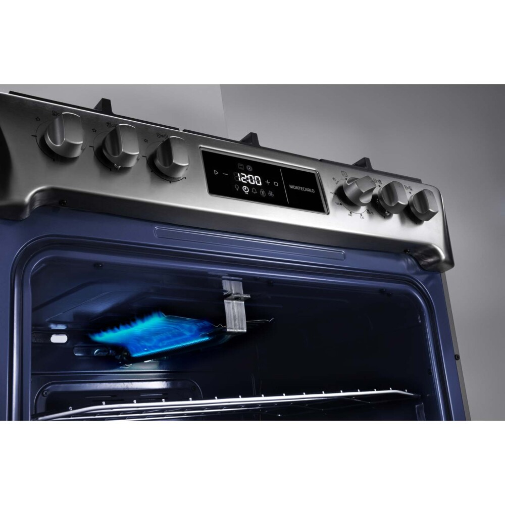 COCINA GAS INDURAMA GAS GRIS MONTECARLO