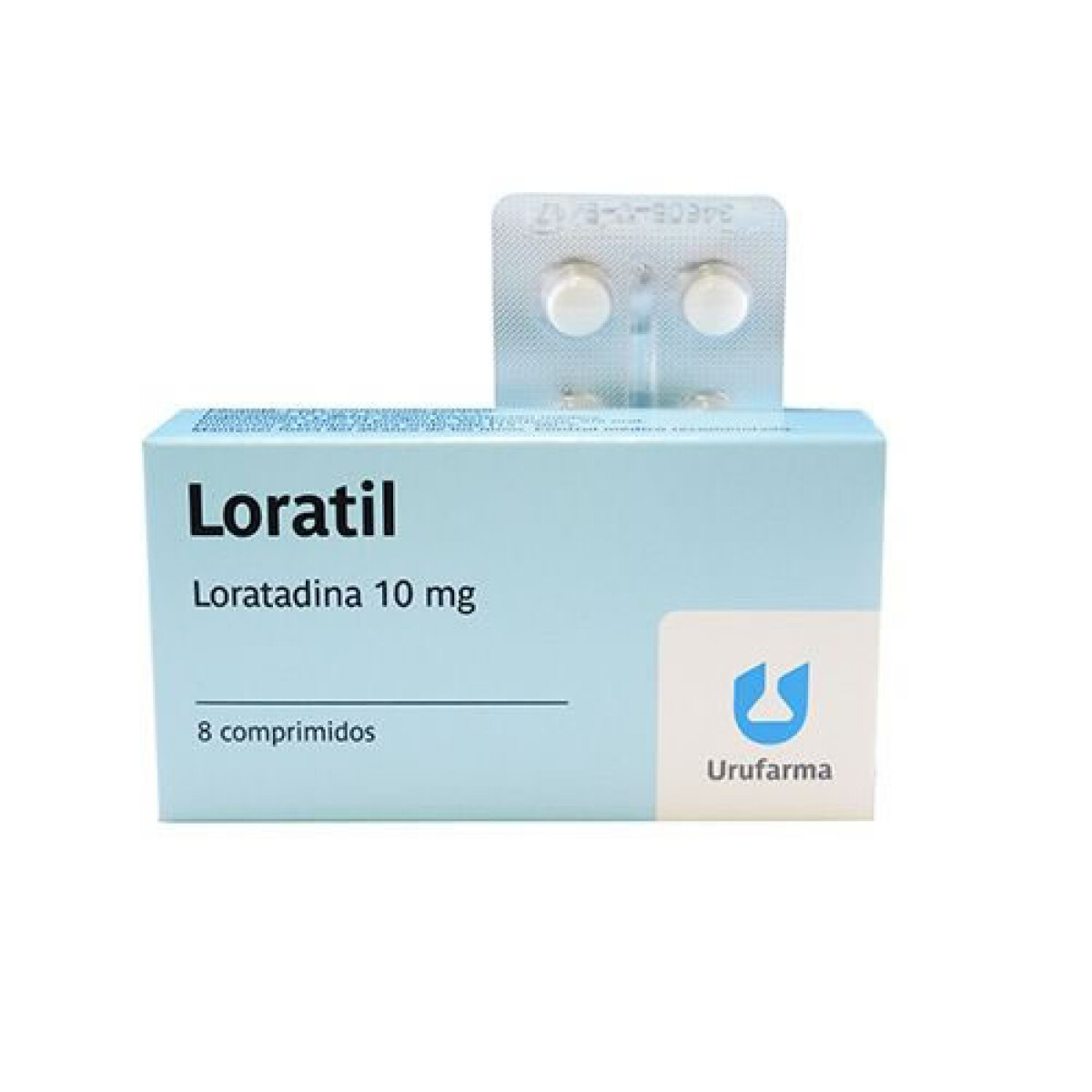 Loratil x8 Comprimidos | Antialérgico de Acción Rápida