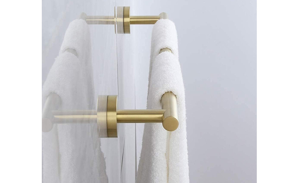 Toallero de baño dorado A024a Toallero De Baño Dorado A024a