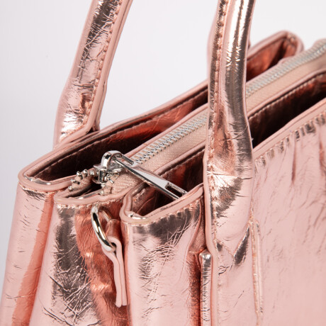 CARTERA MINI TOTE SHINY Rosado