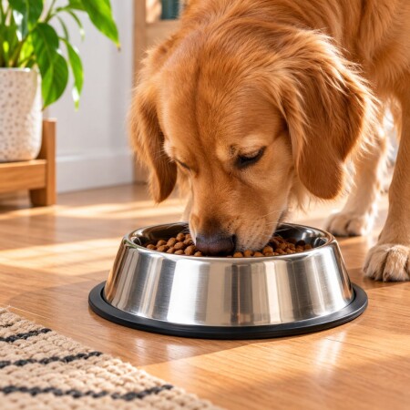 Plato Para Mascota De Acero Inoxidable 26 cm Plato Para Mascota De Acero Inoxidable 26 cm