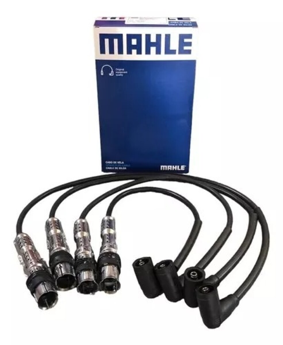 JUEGO CABLE DE BUJIA GOL 1.0 04/... GOL G5 10/... FOX / SURAN / POLO 04 MAHLE 