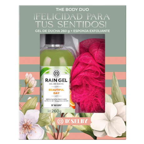 Pack Rain Gel Beautiful Day + Esponja Pack Rain Gel Beautiful Day + Esponja