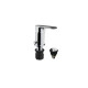 Griferia De Bidet Monocomando Cromo Aqualia Alassio