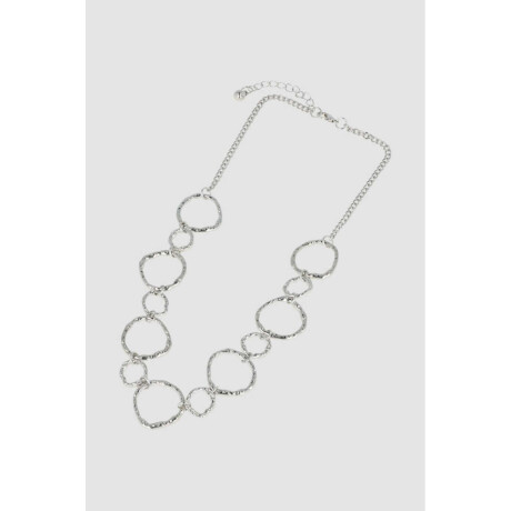 Collar maxi aros Plata