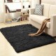 Alfombra Peluda Shaggy de 2.0 x 2.5 m Negro