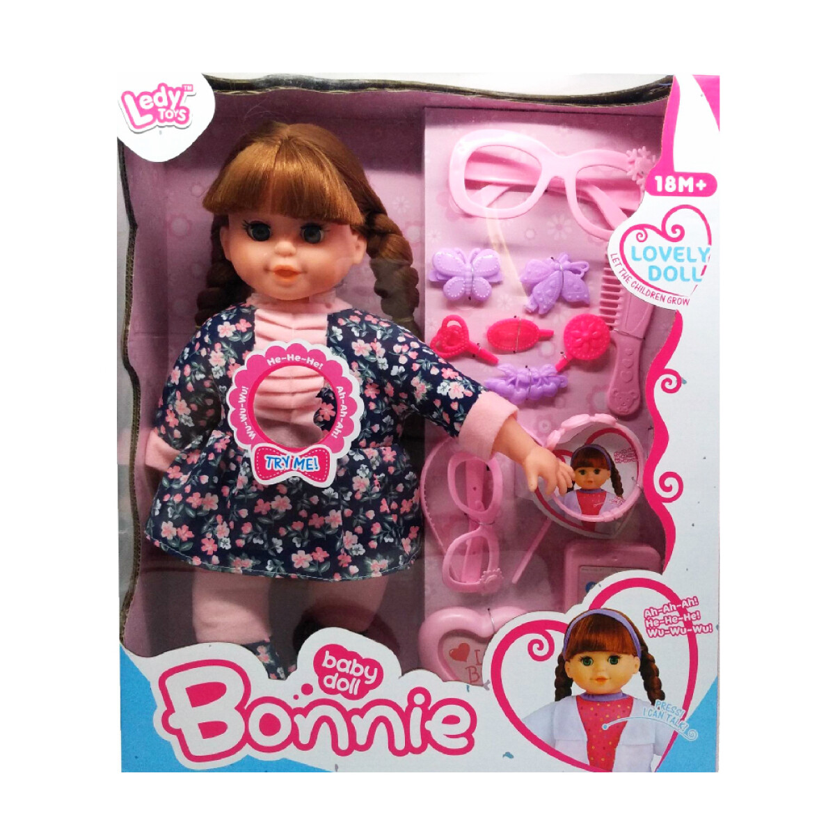 Muñeca Bonnie Vestido Con Flores 