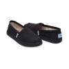 Youth Alpargata Canvas - Niños Black