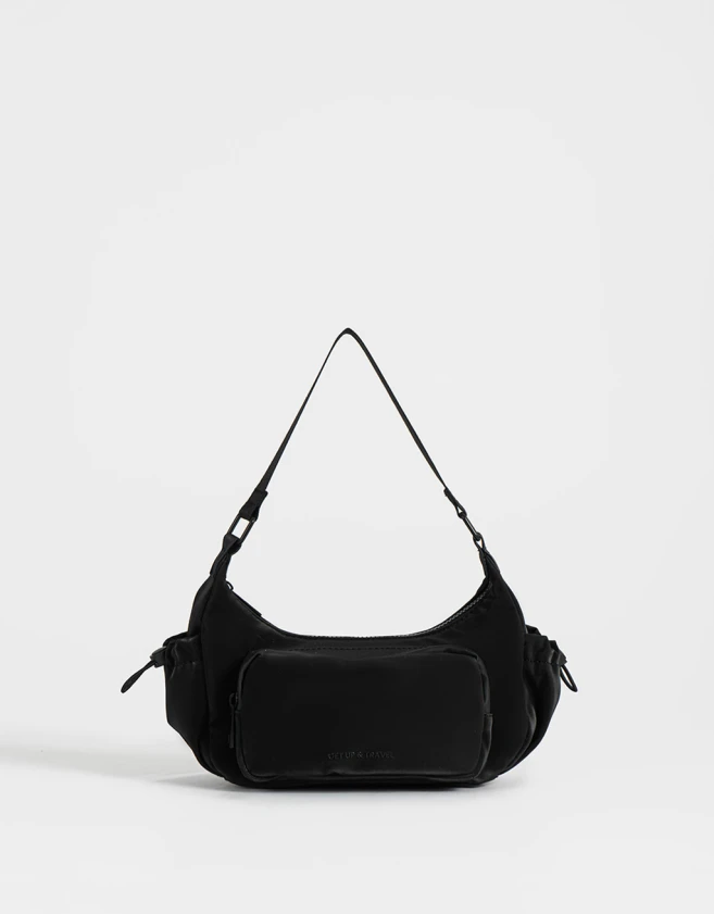 Bandoleras Deportivo Bandolera Multipocket "get Up & Travel" - Negro