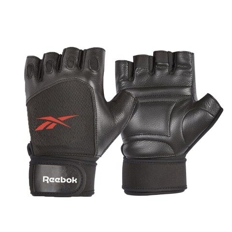 Guantes para levantamiento de pesas Reebok Negro