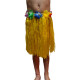 Pollera Hawaina 40cm Amarillo
