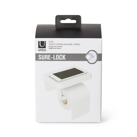 PORTAROLLO BAÑO BLANCO POLIPROPILENO UMBRA 1014159