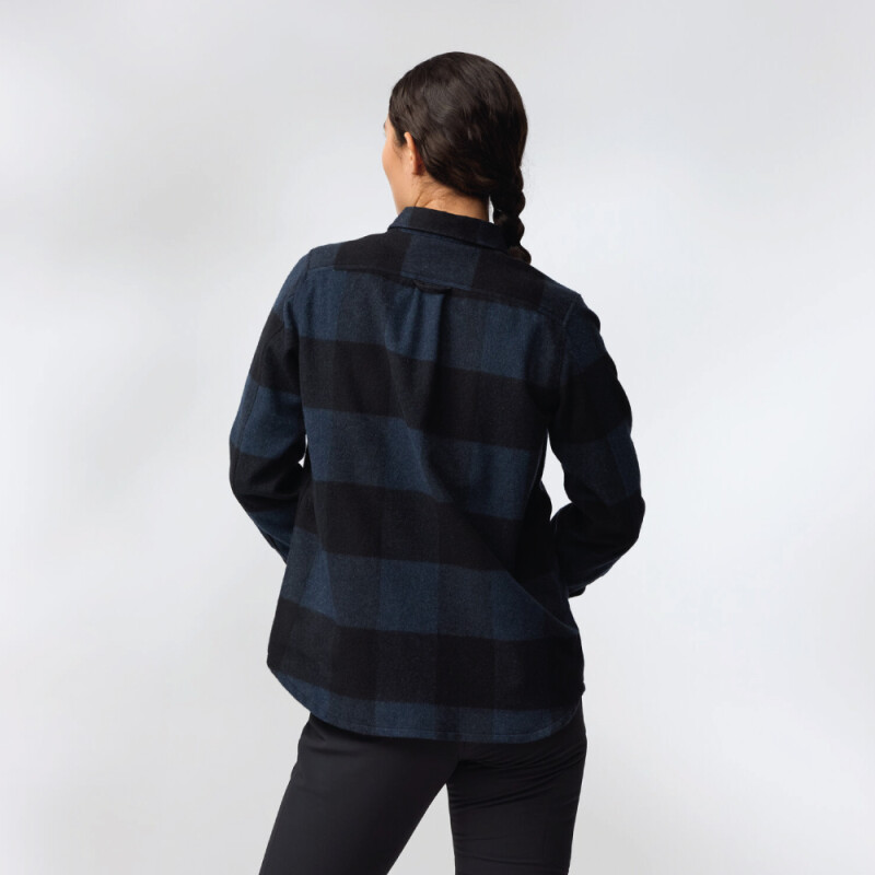 Camisa Fjallraven Canada Shirt W Mujer Red