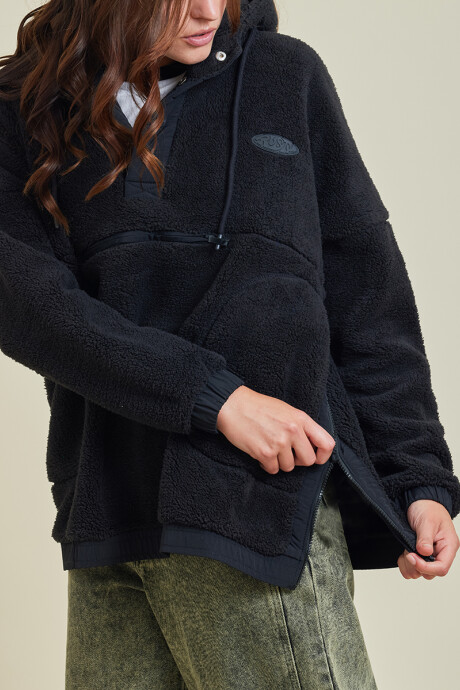 CANGURO S/C MERE ( SHERPA ) RUSTY Negro