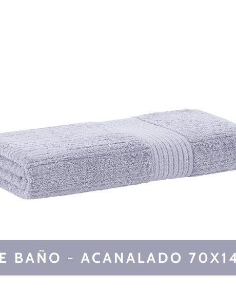 TOALLA BANO ACANALADO BUDDEMEYER - 480G GRIS - 70X140 TOALLA BANO ACANALADO BUDDEMEYER - 480G GRIS - 70X140