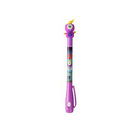 Boligrafo MP Tinta Invisible 2 Trazos Monstruo Violeta