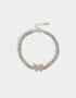 Pulseras Flexibles Con Mariposas Pulsera Con Mariposa - Plateado