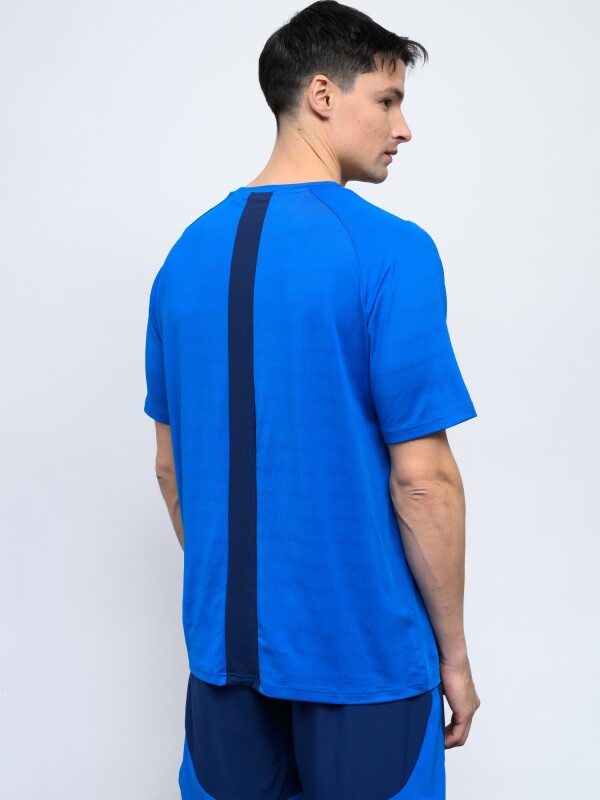 REMERA ORYN Nacional Hombre Azul Royal, Azul Marino, Blanco