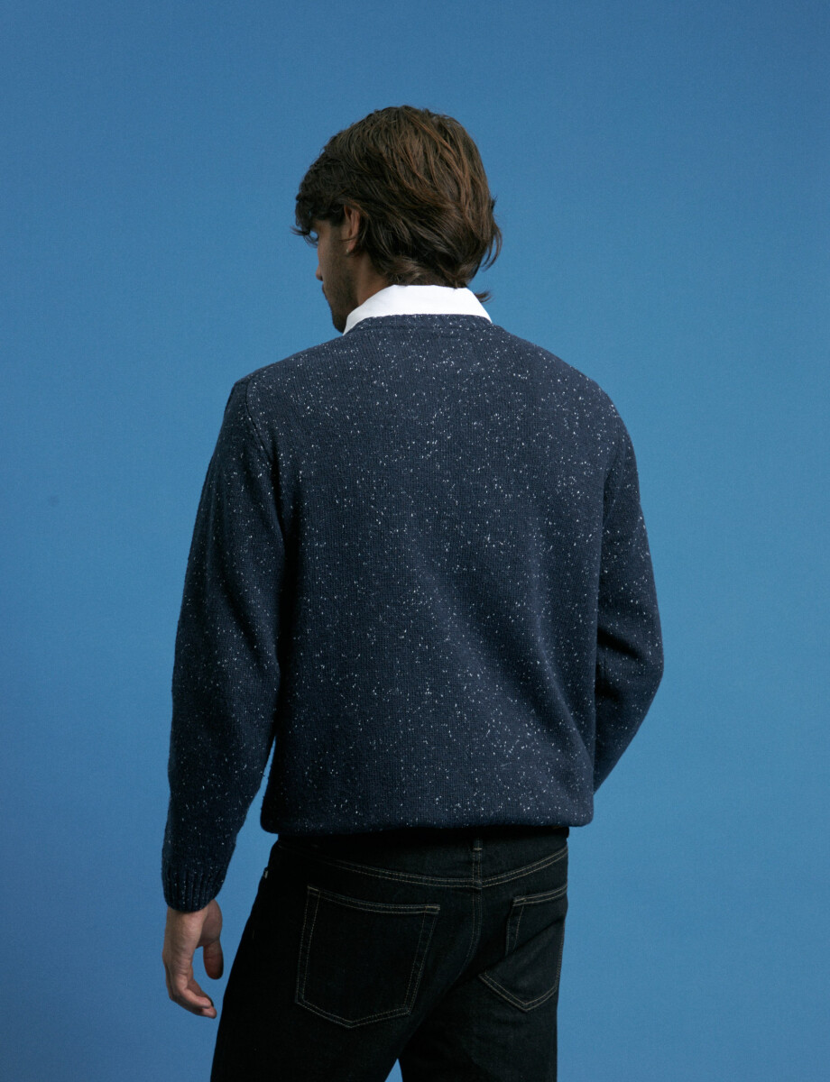 470420 SWEATER HARRY Azul Oscuro