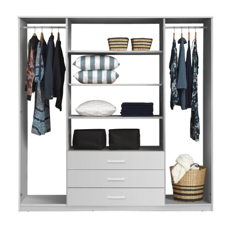 Armario Vellerup 200X200 Combi Blanco