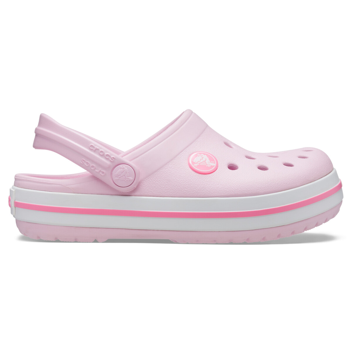 Zuecos - Crocs - Crocs Band Kids C de - 207006 - Blanco-rosado 