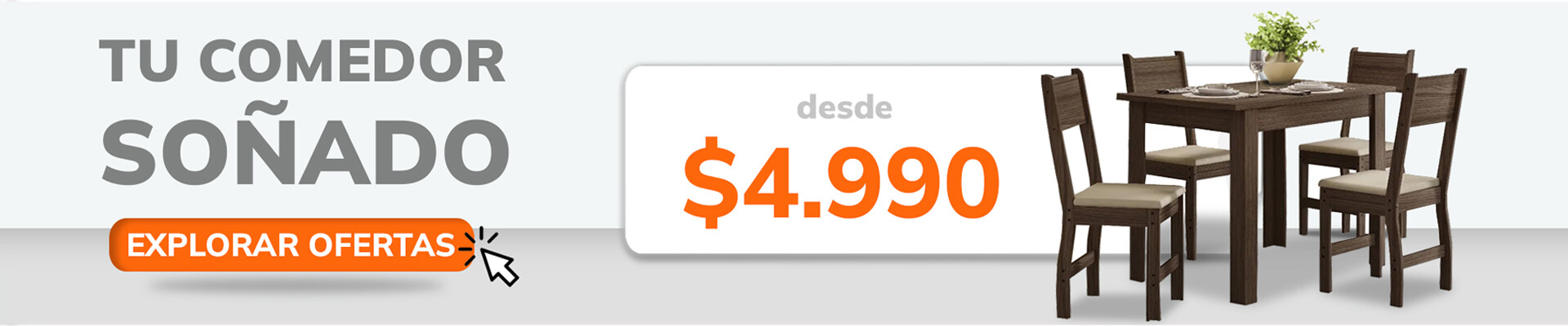 Comedores hasta 40% off + 10% adicional