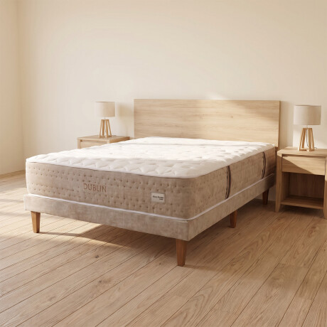 SOMMIER 2 PLAZAS ESPUMA DUBLIN