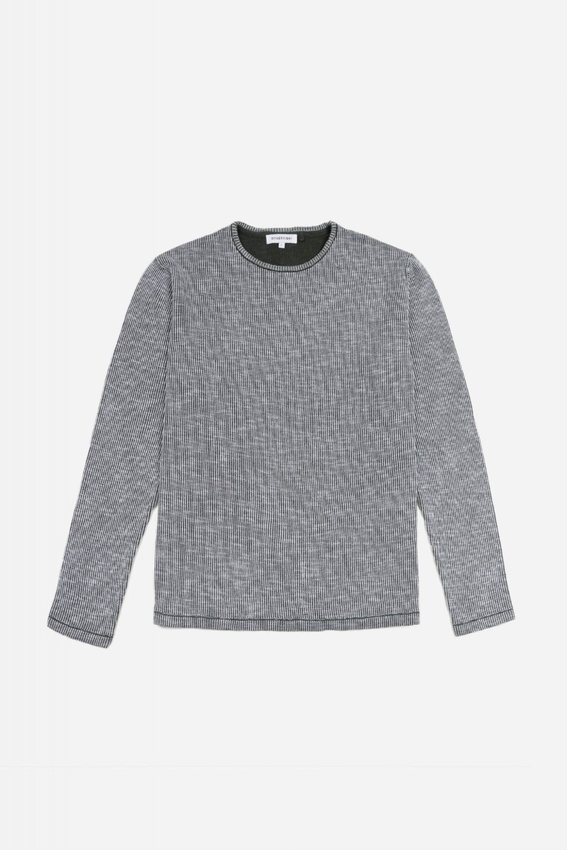 Sweater jaspeado - Hombre VERDE OLIVA