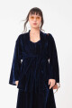 KIMONO EN VELVET Azul