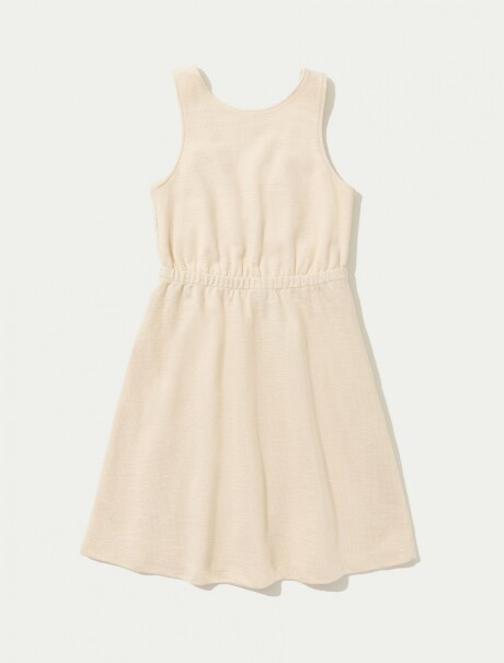 VESTIDO INFANTIL CON TEXTURA VESTIDO CORTO FEM