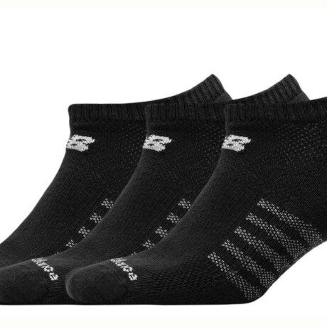 Medias N5010798 x3 Media invisible T Unisex Negro