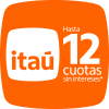 Itau 25% + 12 cuotas sin intereses