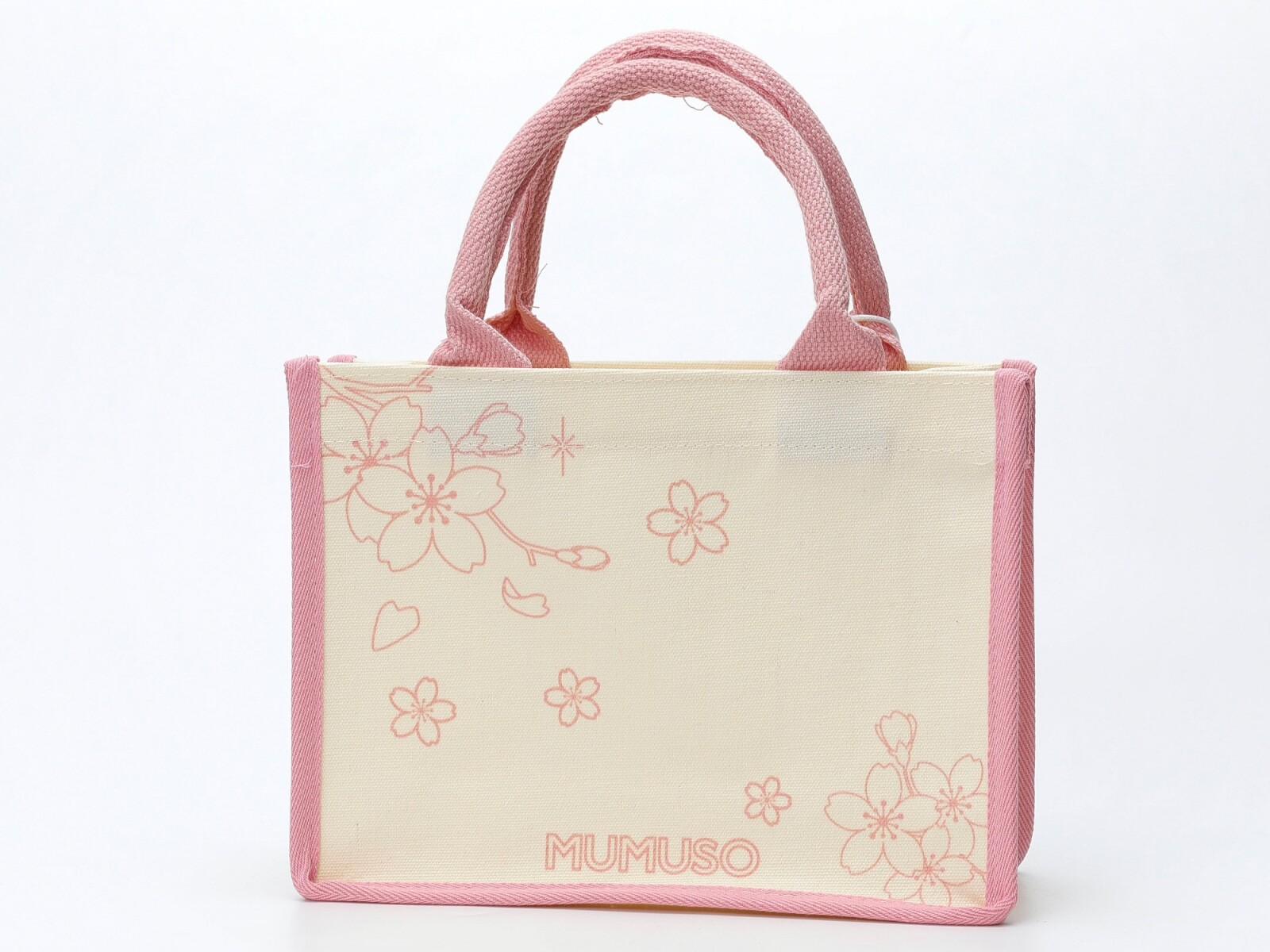 BOLSO DE MANO PEQUEÑO (FLORES DE CEREZO) 