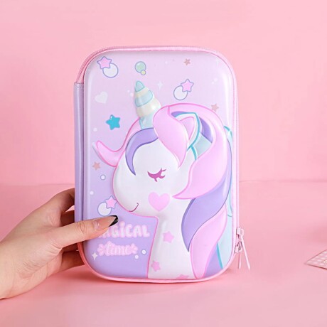 Cartuchera Infantil Brio TCPL03-UNI 22X15CM 1 Cierre UNICORNIO