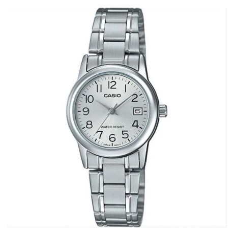 Reloj Casio Clásico Acero Inoxidable Plata 0