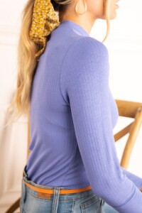 Polera Celeste