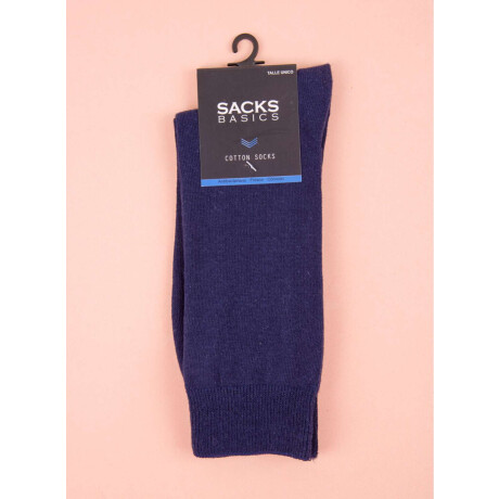 Medias de algodón de morley Azul