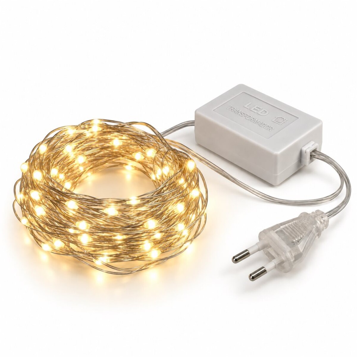 GUIA LUCES 100 CHISPITAS FIJAS CALIDAS 