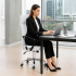 Silla De Escritorio Oficina Sillon Ejecutiva Ergonomica Tapizado Tela Mesh Con Cuero Sintetico Imback Color Blanco Silla De Escritorio Oficina Sillon Ejecutiva Ergonomica Tapizado Tela Mesh Con Cuero Sintetico Imback Color Blanco