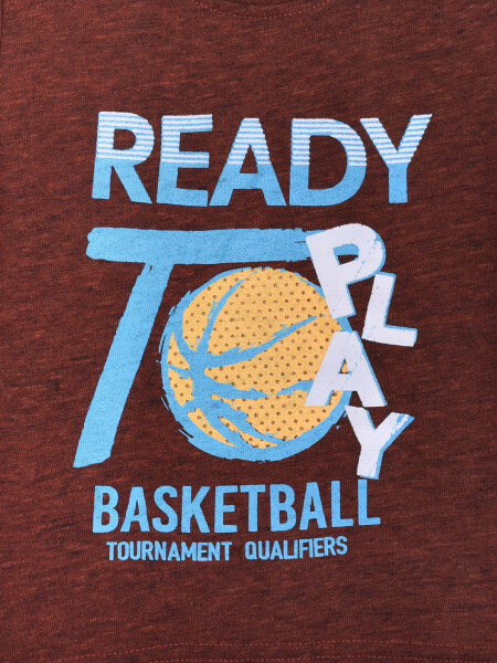 REMERA POLONIO MARRON