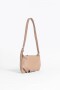 Bandolera-baguette con correa ajustable BEIGE
