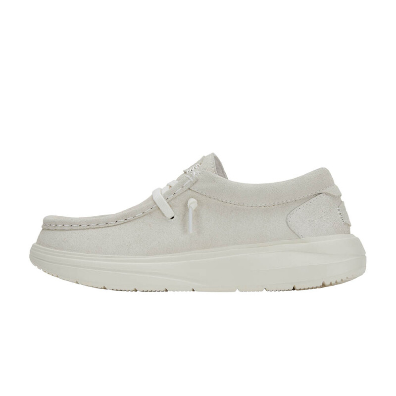Wendy Comf Suede - Mujer Ivory