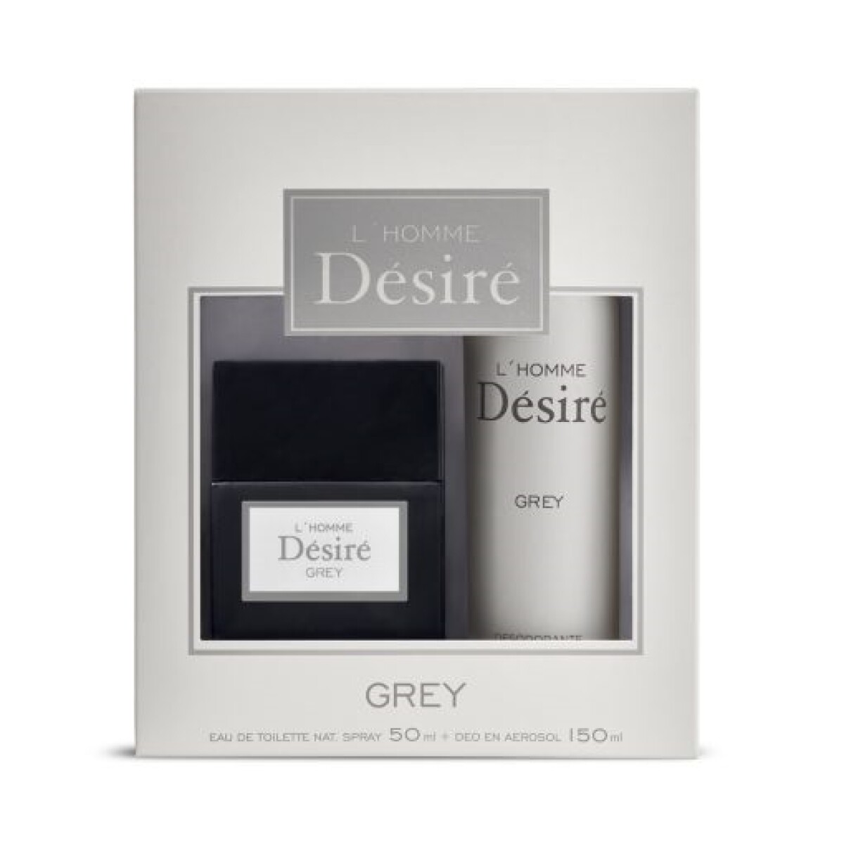 Set Desire Grey P/homme 