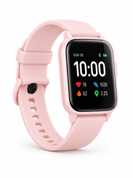 RELOJ INTELIGENTE ROSADO.