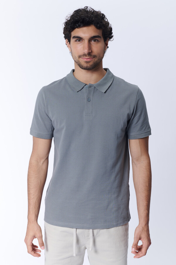 Remera polo piqué Verde