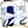 Babitas SNUGLE pack x4 toalla azul