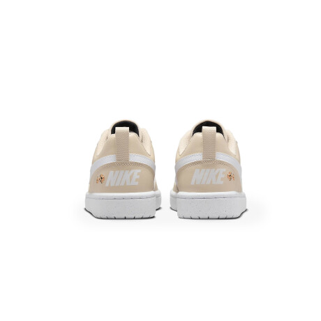 NIKE COURT BOROUGH RECRAFT Beige & White