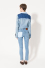 JEANS LISA PATCH Celeste