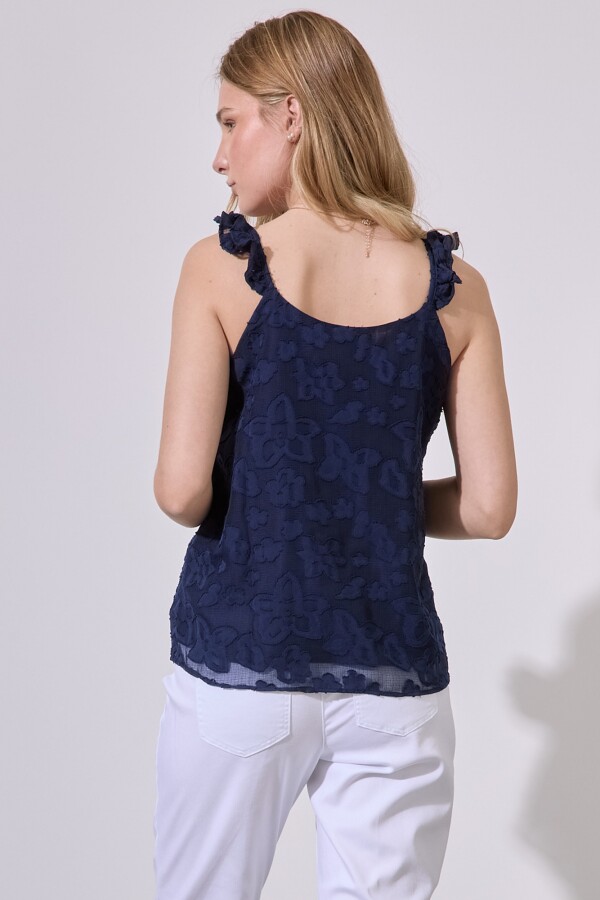 Blusa Gasa Labrada AZUL