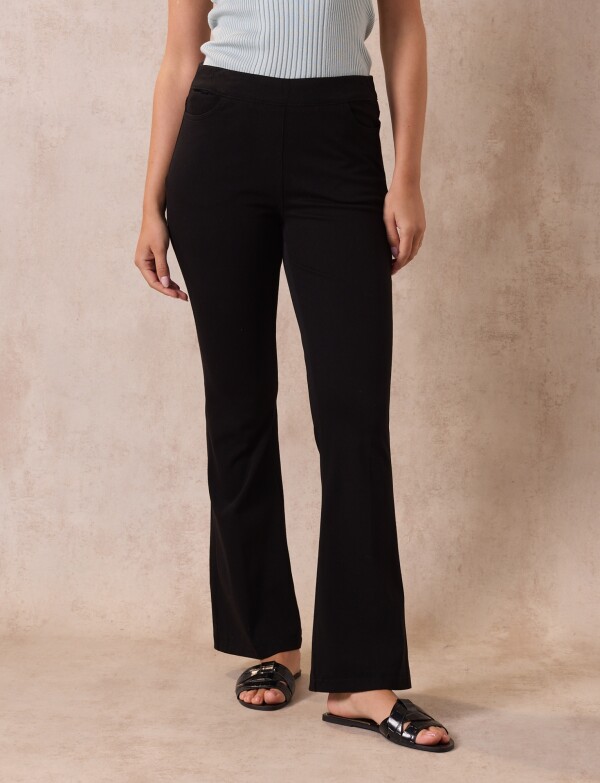 Jegging Bootcut NEGRO